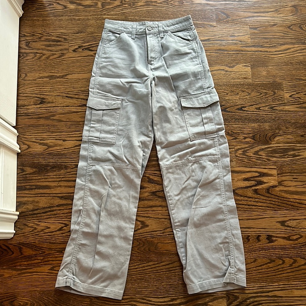 H&M grey pants size 2